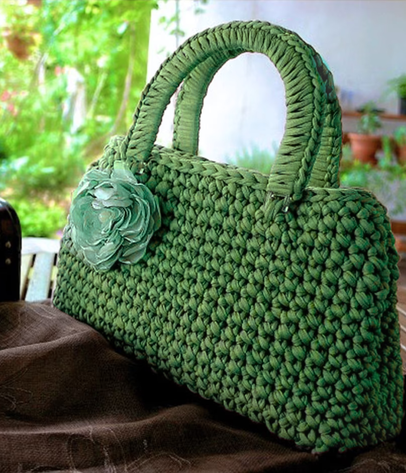 Sac à main Zpagetti chic Mirjana | Patron de sac à main au crochet Zpagetti