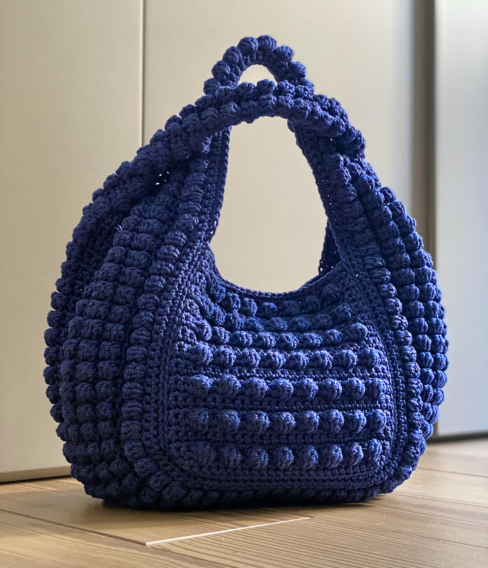 PATRON DE CROCHET FERRARA Sac à deux anses