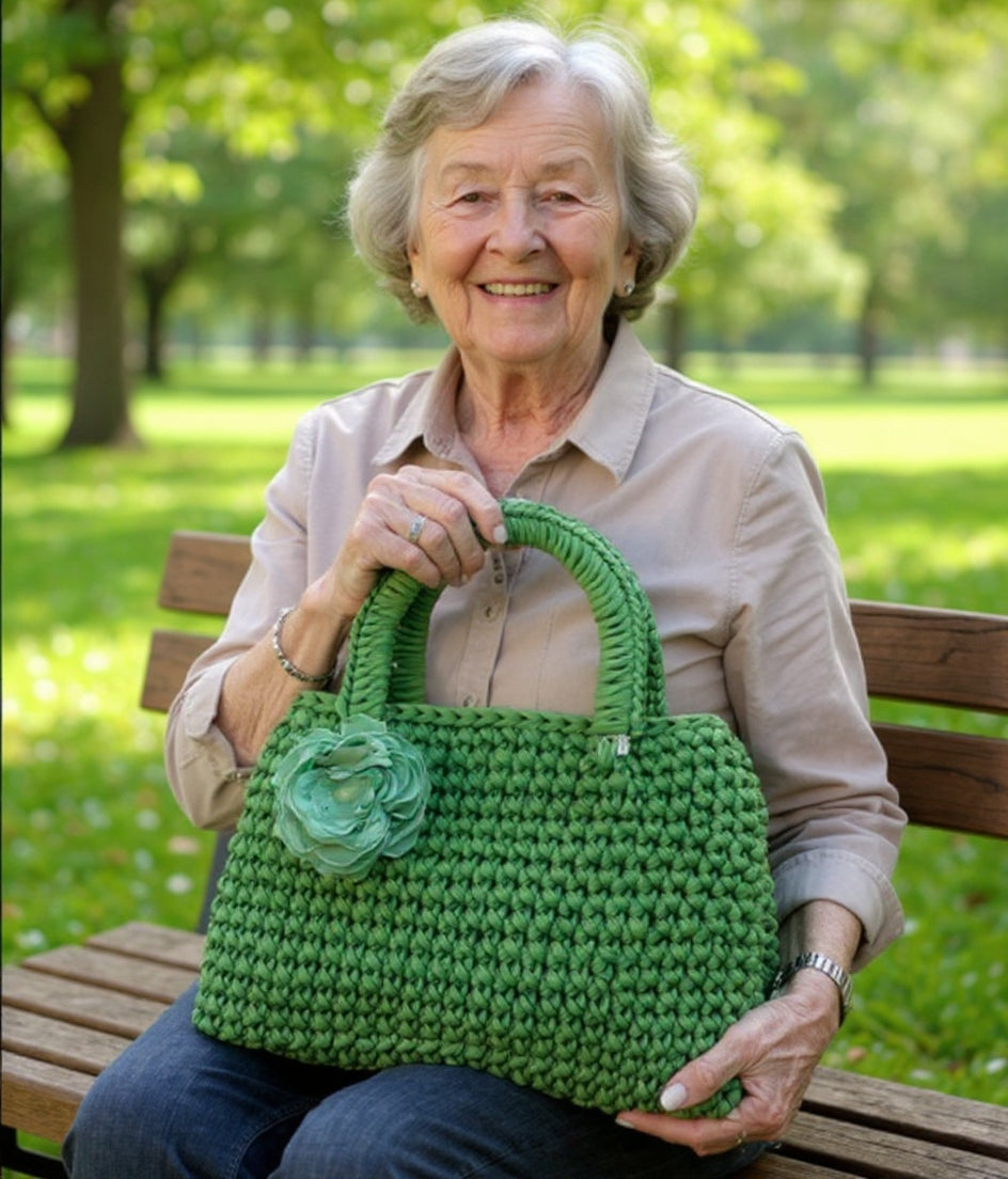 Sac à main Zpagetti chic Mirjana | Patron de sac à main au crochet Zpagetti