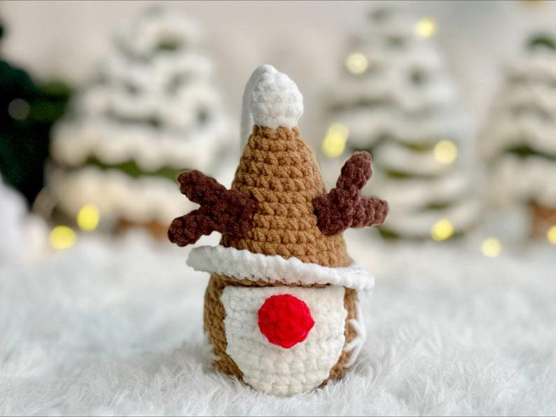 Motif de nains de Noël et de rennes | Décoration / Porte-clés